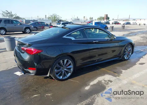 2022 Infiniti Q60 Red Sport 400 from USA, damaged, VIN JN1FV7LL4NM680546